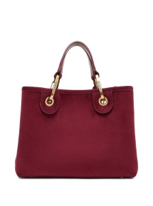 Emporio Armani MyEA small shopper in faux suede - Img 4