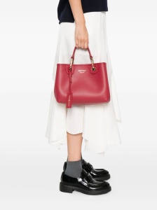 Emporio Armani Small MyEA shopper bag with deer print - Img 4