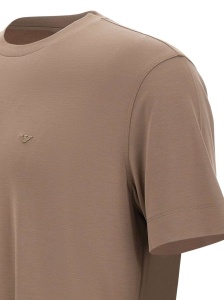 Emporio Armani T-shirts and Polos Brown - Img 3