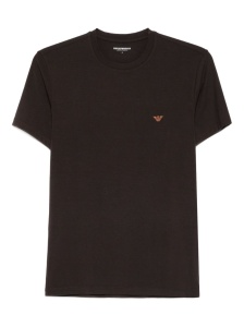 Emporio Armani T-shirts and Polos Brown