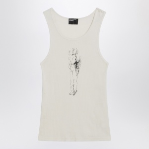 Enfants Riches Déprimés Bad Professor white vintage-effect tank top