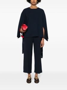 Erika Cavallini Semi-Couture Top Blue - Img 3