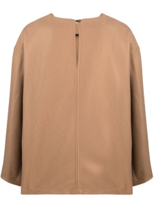 Erika Cavallini Semi-Couture Top Camel - Img 2