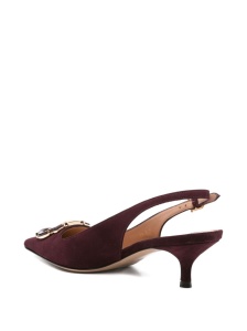 Ferragamo With Heel Bordeaux - Img 2