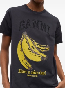 GANNI T-shirts and Polos Grey - Img 4