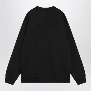 Givenchy Black crew neck cotton sweatshirt - Img 2