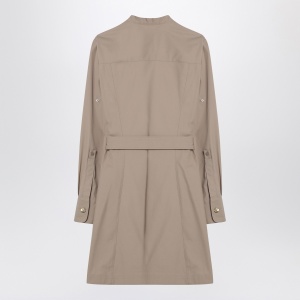 Givenchy Taupe safari dress in poplin - Img 2