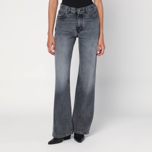 HAIKURE Grey washed effect Korea jeans