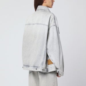 HAIKURE Light gray New Janet denim jacket - Img 2