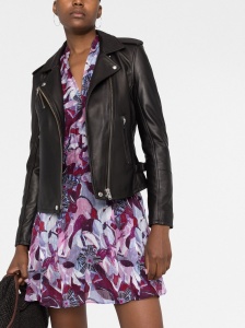 Iro Biker jacket with peak lapels - Img 3