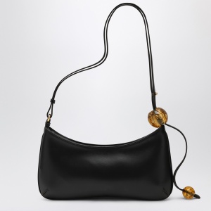 JACQUEMUS Le Bisou black leather bag - Img 2