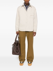 JACQUEMUS Shirts Beige - Img 4