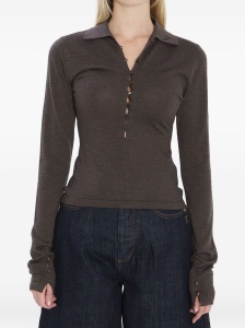 JACQUEMUS T-shirts and Polos Brown