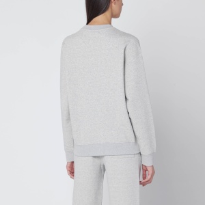 Jil Sander Light grey sweatshirt with logo print - Img 2