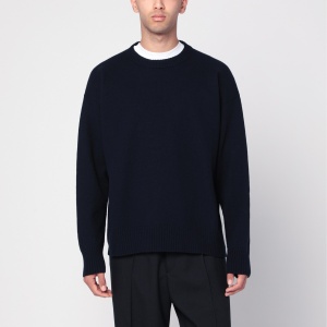 Jil Sander Midnight blue cotton T-shirt