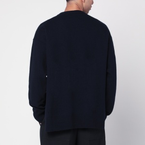 Jil Sander Midnight blue cotton T-shirt - Img 2