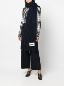 Jil Sander Scarfs Blue - Img 2