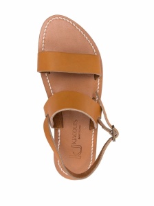 K Jacques St Tropez Sandals Leather Brown - Img 2