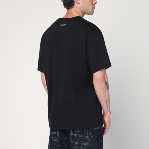 KENZO Black crew neck T-shirt in cotton - Img 2