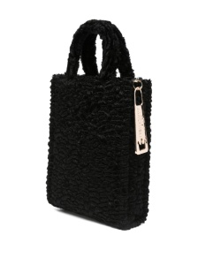 La Milanesa Faux-fur double-handle tote bag - Img 3