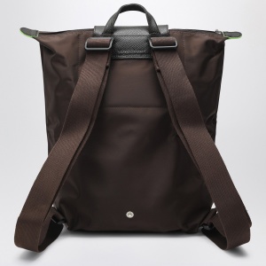 Longchamp Mocha coloured M Le Pliage Green backpack - Img 2