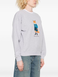 Maison Kitsuné MAISON KITSUNE' Sweaters Grey - Img 4