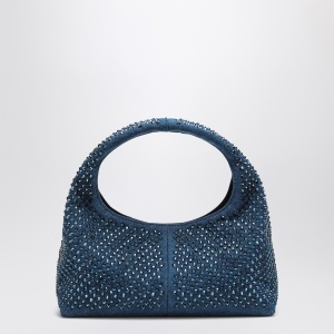 Marc Jacobs Borsa The Mini Sack in denim with rhinestones - Img 2