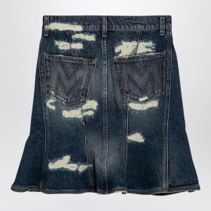 Marc Jacobs Washed denim skirt with worn details - Img 2