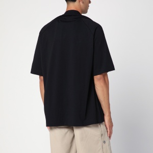 Martine Rose Oversized black T-shirt Celebration with print - Img 2