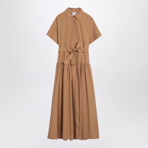 Max Mara Caramel-coloured shirt dress