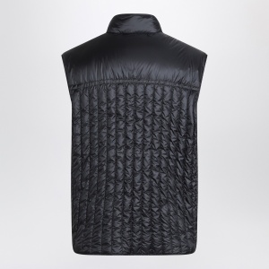 Moncler Genius Tangerine padded vest in blue nylon - Img 2