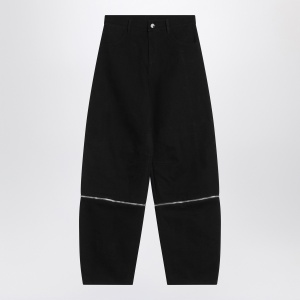 Moncler X Willow Smith Black trousers with zip detail