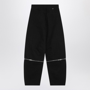 Moncler X Willow Smith Black trousers with zip detail - Img 2