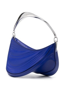 Mugler small Spiral Curve 01 embossed tote bag - Img 4