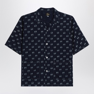 Needles Blue denim shirt with bow ties