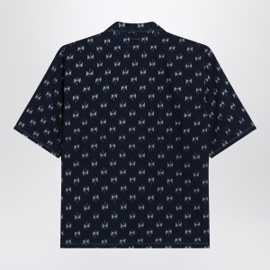 Needles Blue denim shirt with bow ties - Img 2