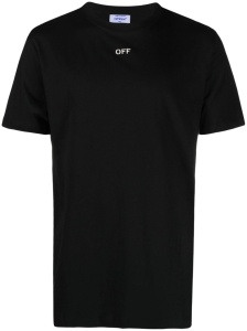 Off White Logo cotton t-shirt