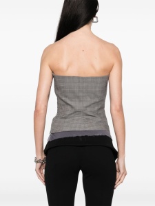 Ottolinger plaid check corset - Img 3