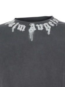 Palm Angels T-shirts and Polos Grey - Img 3