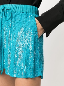 Parosh Shorts Clear Blue - Img 4