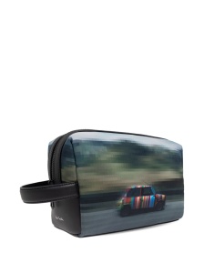 Paul Smith Recycled Polyester 'Pixelated Mini' Washbag - Img 2