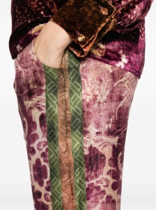 Pierre Louis Mascia Trousers Purple - Img 2