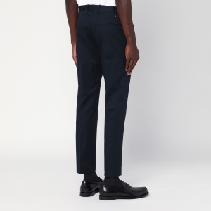 PT Torino Slim-fit blue cotton trousers - Img 2