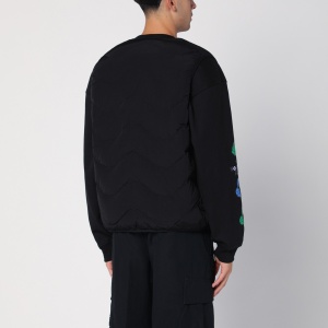 Purple Mountain Observatory Black quilted nylon waistcoat - Img 2
