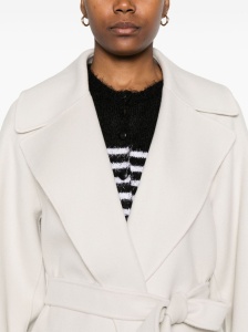 S Max Mara Coats Ivory - Img 3