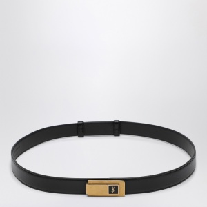 Saint Laurent Black belt with Charniere buckle