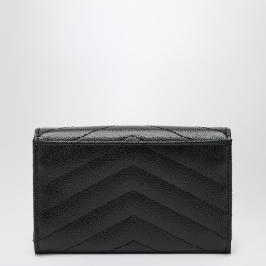 Saint Laurent Black Monogram Envelope small wallet - Img 2