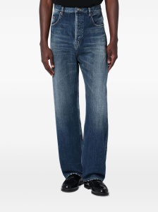 Saint Laurent High Rise Denim Jeans - Img 3