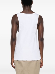 Saint Laurent semi-sheer Henley Tank Top - Img 3