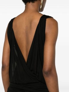 Saint Laurent V-necked mini dress - Img 2